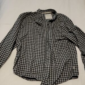 Vans Black Checkered Men's Shirt